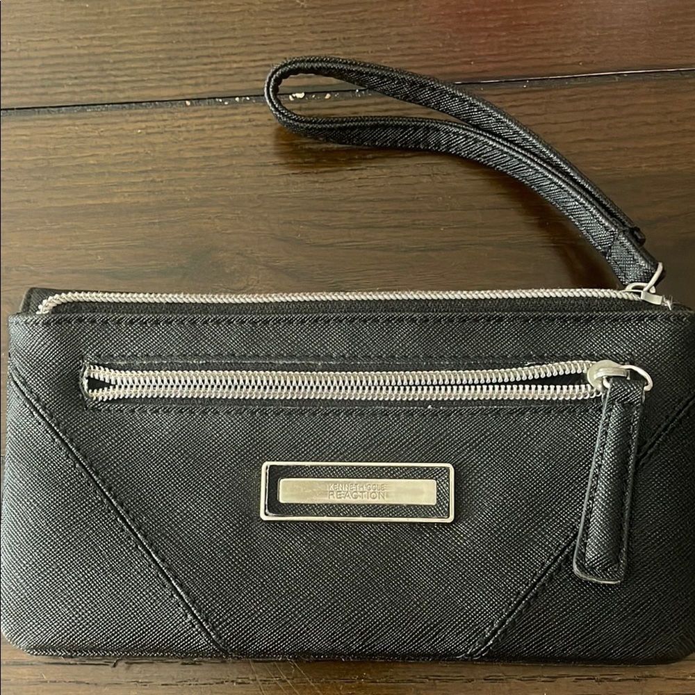 Kenneth Cole Black Wristlet used couple times great condition